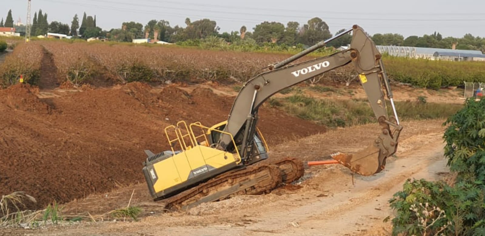 נחל האלה העבודות החלו